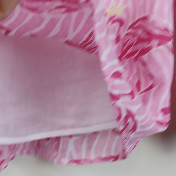 Jude Connelly Lilith Blouse Queen Flamingo Print Size M - Picture 8 of 12